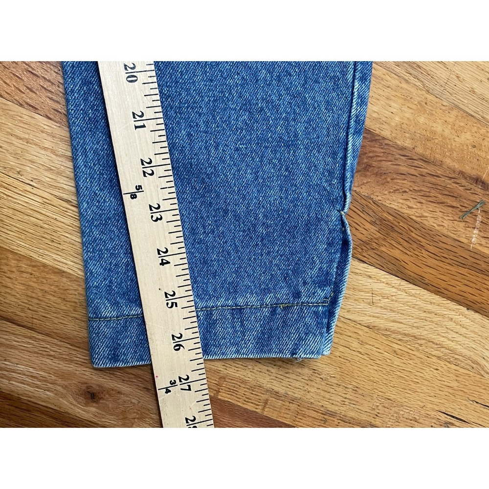 Cherokee Women's 11 Blue Jeans Denim Cotton Skinny Leg 80s Mom VTG USA - Picture 3 of 9